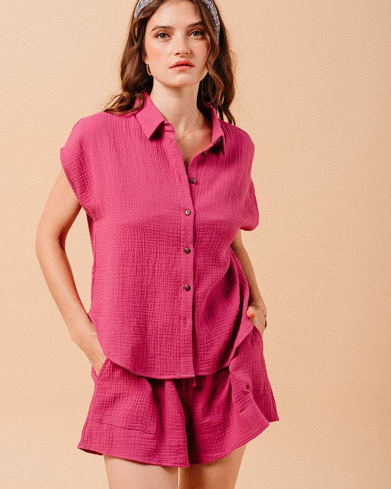 PEONY SHORTS MINI PEONY