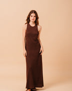 CHOCOLATE DRESS MIRABELLE CHOCOLATE