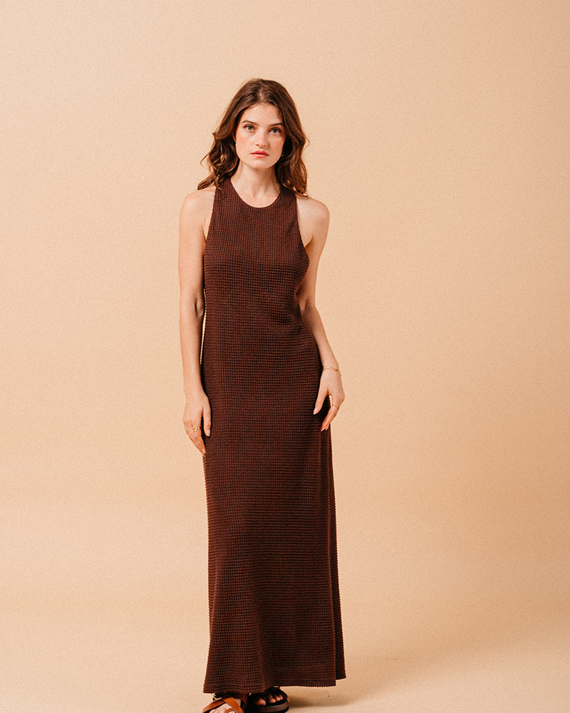 CHOCOLATE DRESS MIRABELLE CHOCOLATE