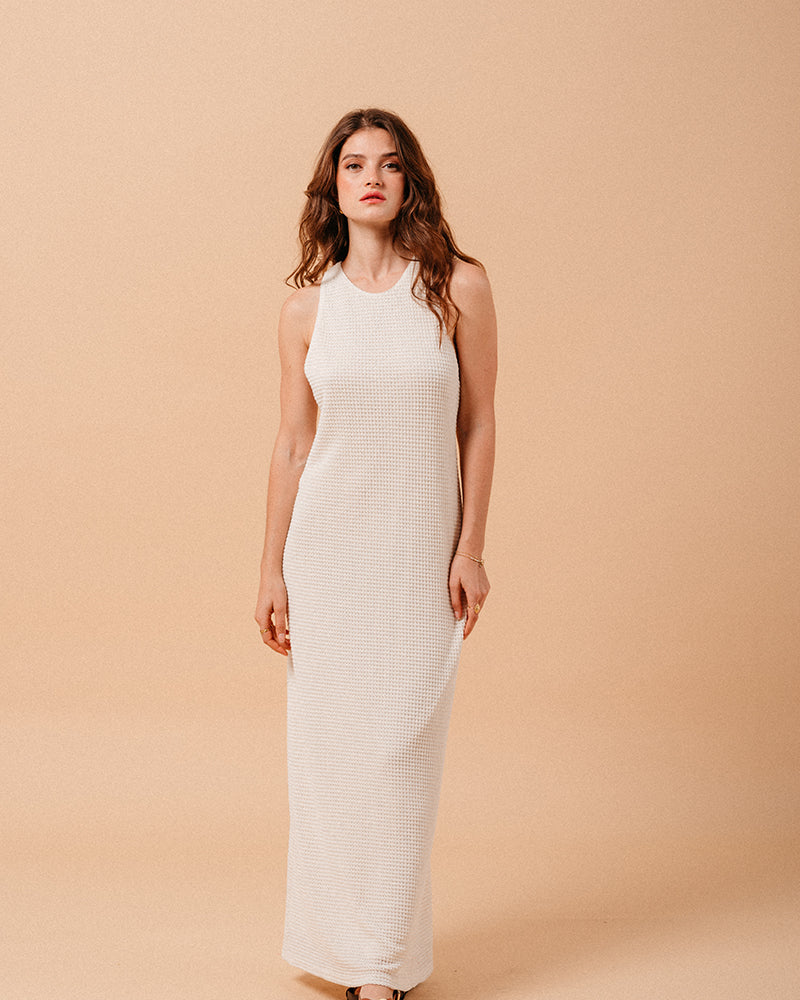 ECRU DRESS MIRABELLE ECRU