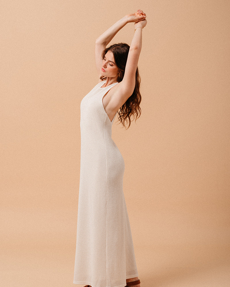 ECRU DRESS MIRABELLE ECRU