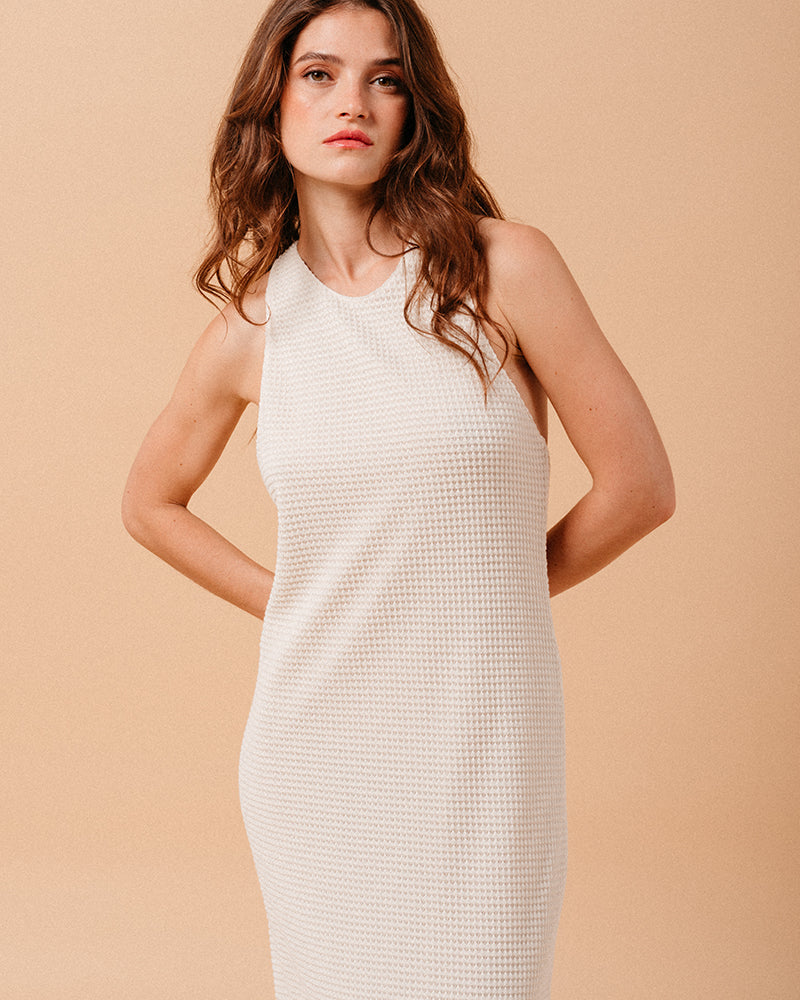 ECRU DRESS MIRABELLE ECRU
