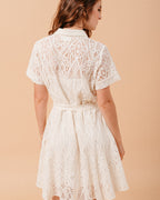 ECRU DRESS MOLIERE ECRU