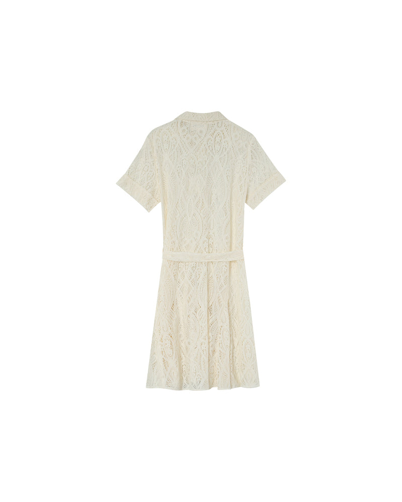 ECRU DRESS MOLIERE ECRU