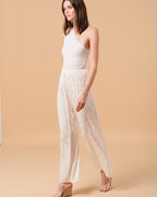 ECRU TROUSERS MONCEAU ECRU