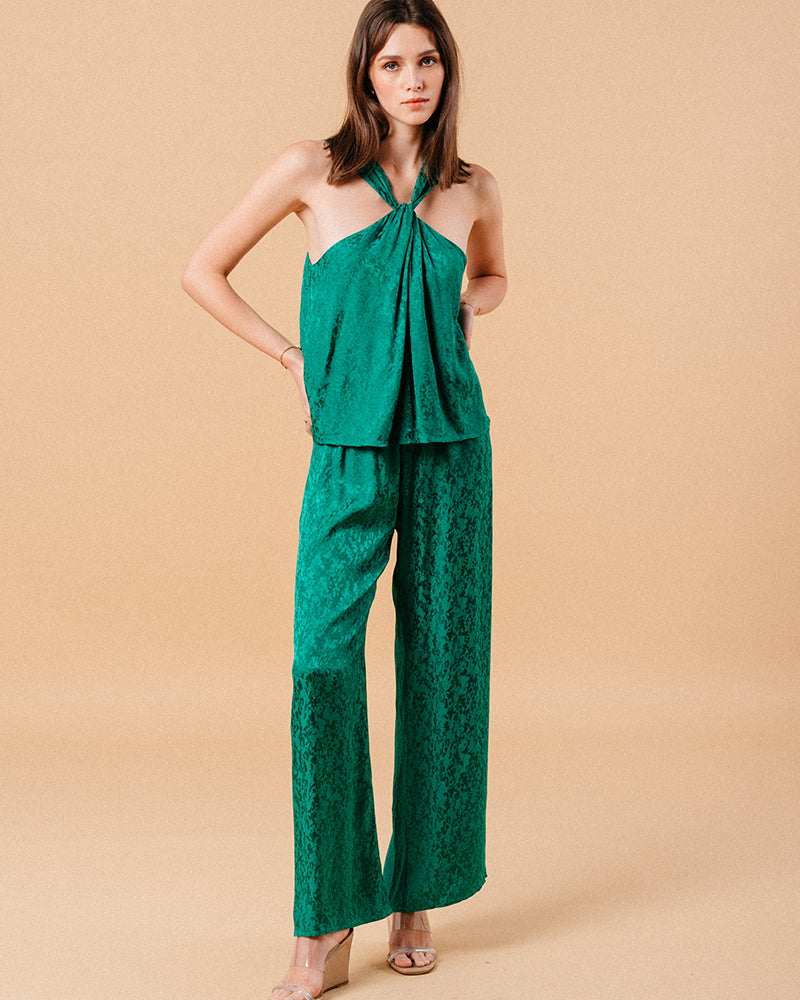 GREEN TROUSERS MONCEAU GREEN