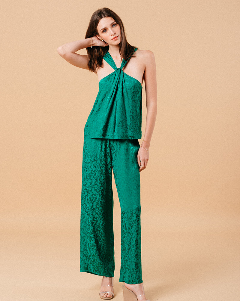 GREEN TROUSERS MONCEAU GREEN