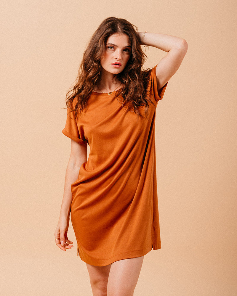 VESTIDO TIERRA MONETTE TIERRA