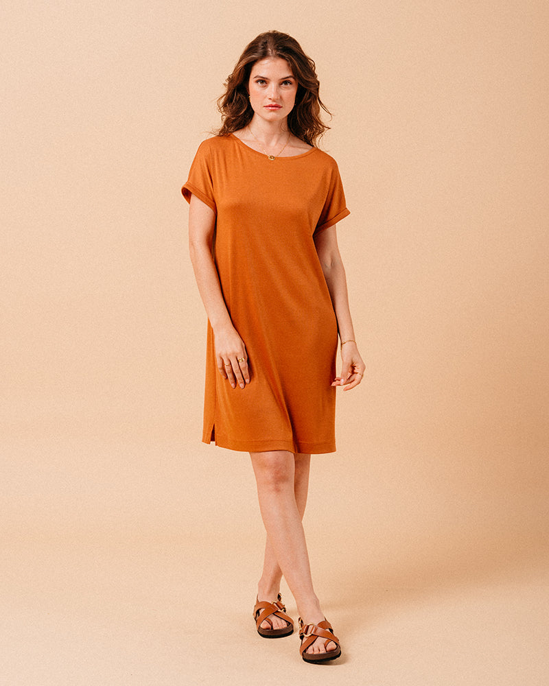 VESTIDO TIERRA MONETTE TIERRA