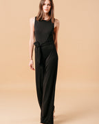 BLACK JUMPSUIT MONTAIGNE BLACK