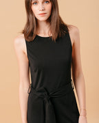 BLACK JUMPSUIT MONTAIGNE BLACK