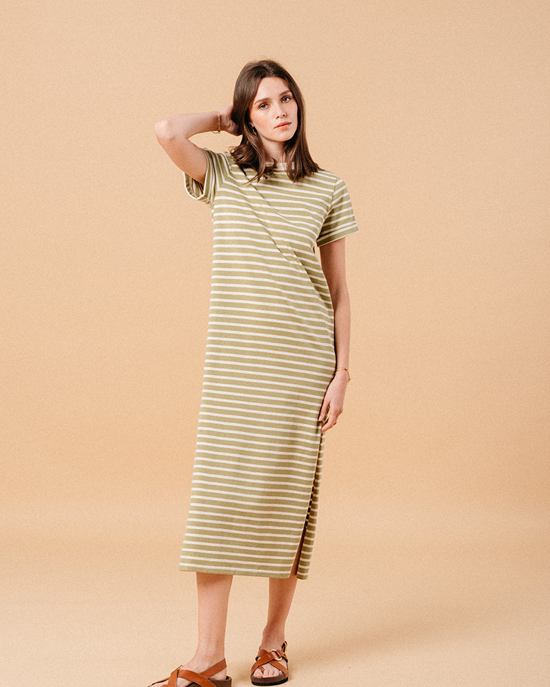 KHAKI DRESS MONTMARTRE KHAKI