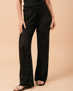 BLACK MORGANE TROUSERS BLACK