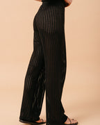 BLACK MORGANE TROUSERS BLACK