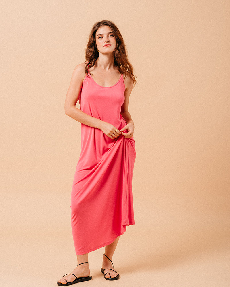 VESTIDO ROSA MOTEL ROSA