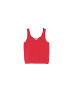 CORAL HANDKERCHIEF TOP CORAL