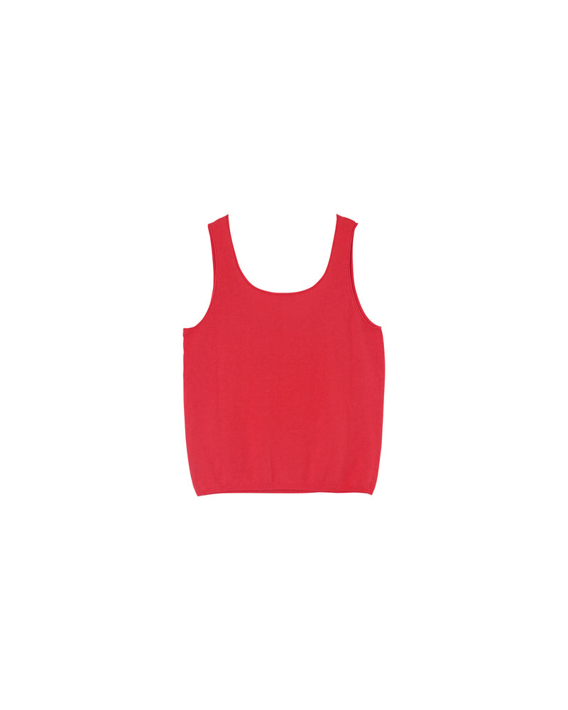 CORAL HANDKERCHIEF TOP CORAL