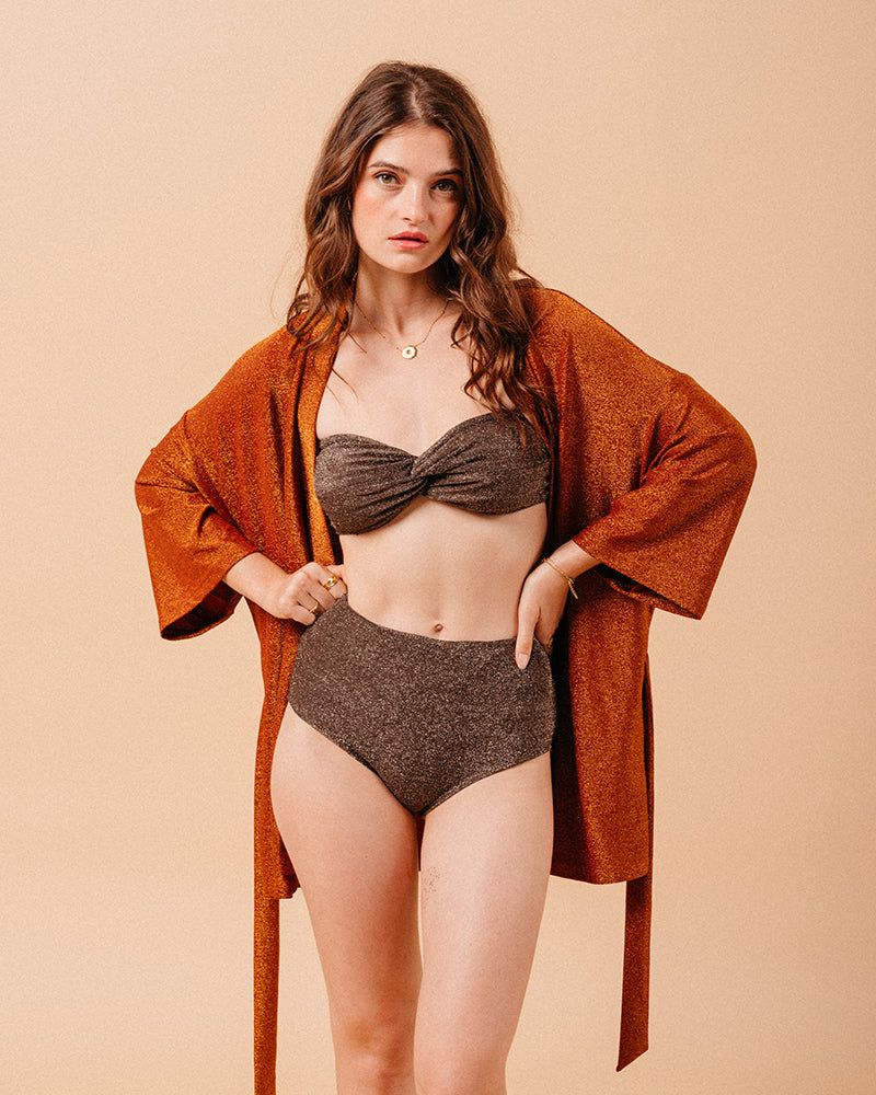 CHOCOLATE MUGUET CHOCOLATE SWIMSUIT