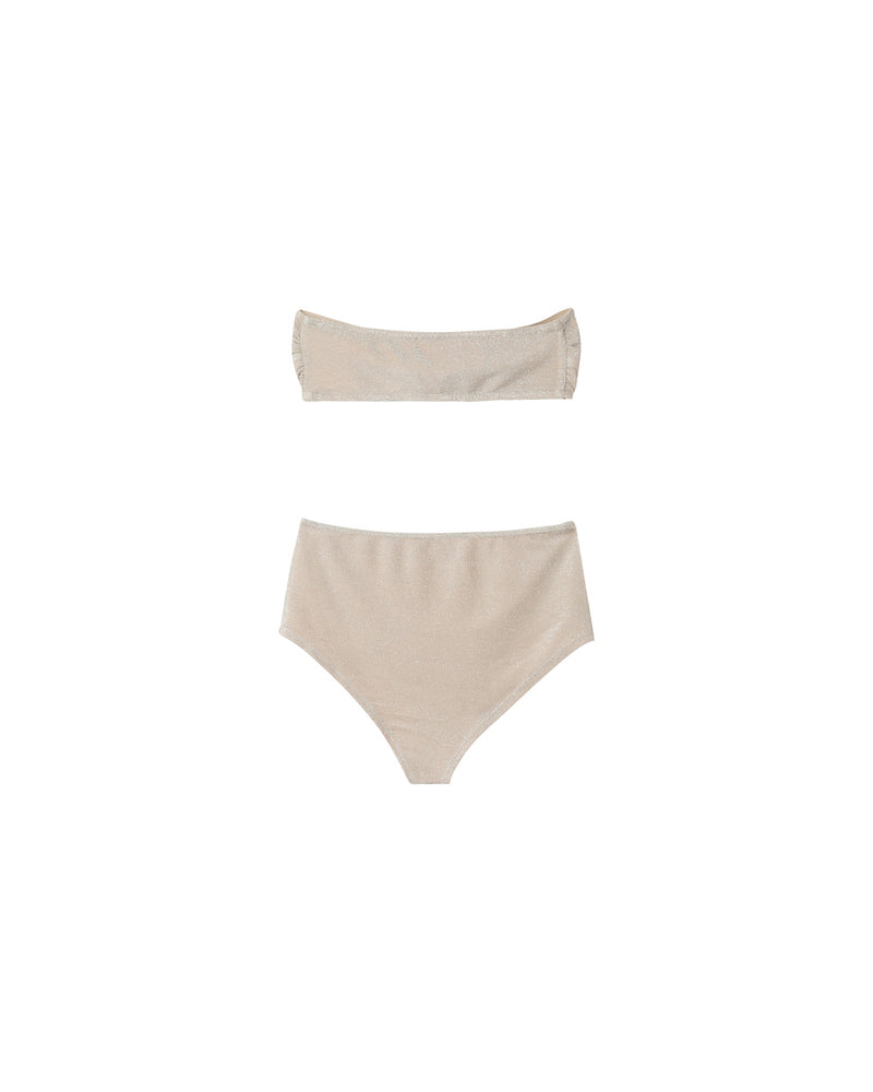 GOLD LILY OF THE VALLEY SWIMSUIT GOLD