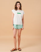 BLACKBERRY GREEN T-SHIRT GREEN
