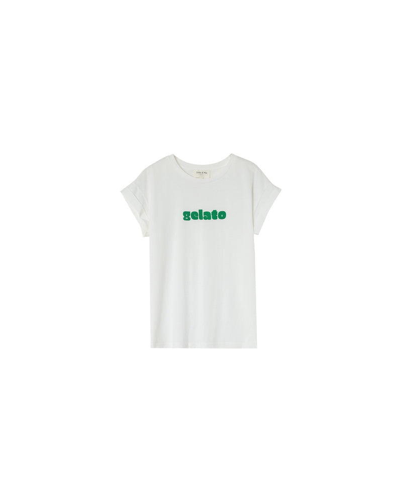 BLACKBERRY GREEN T-SHIRT GREEN