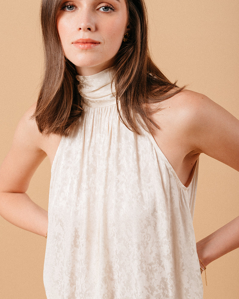ECRU DRESS MURIEL ECRU