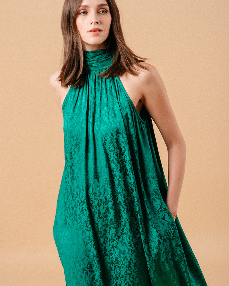 GREEN MURIEL GREEN DRESS