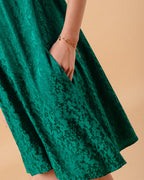 GREEN MURIEL GREEN DRESS