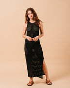 VESTIDO NEGRO MUSC NEGRO