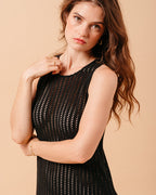 VESTIDO NEGRO MUSC NEGRO