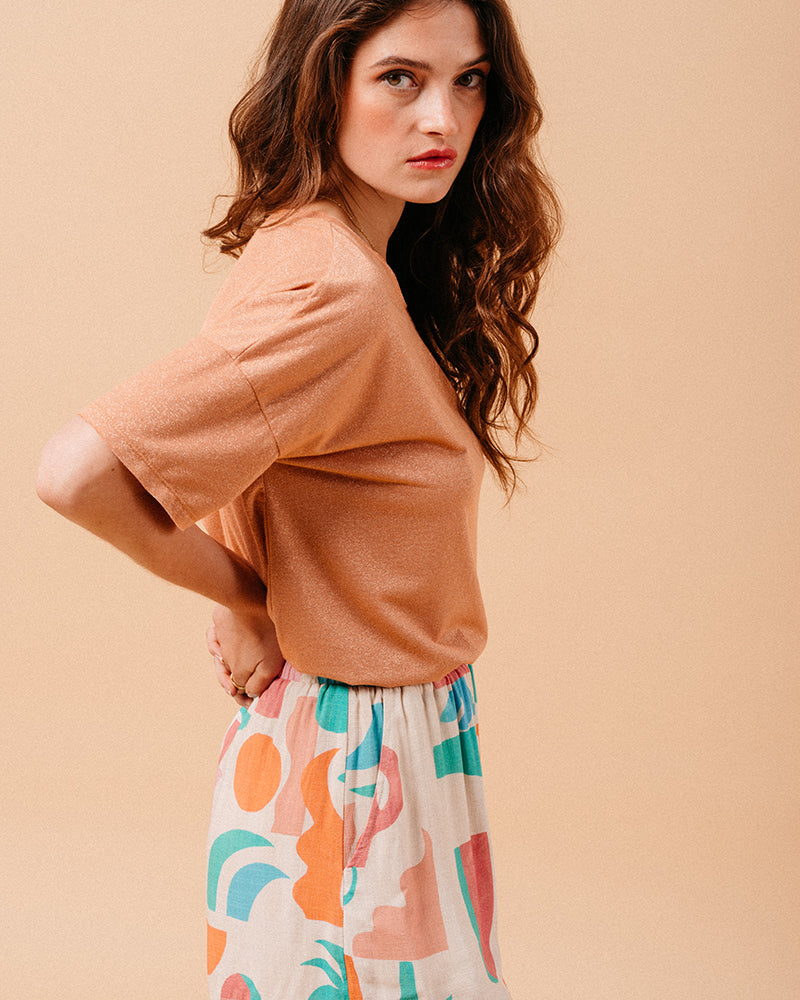 PEACH MUST PEACH TEE SHIRT