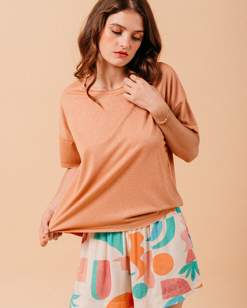 PEACH MUST PEACH TEE SHIRT