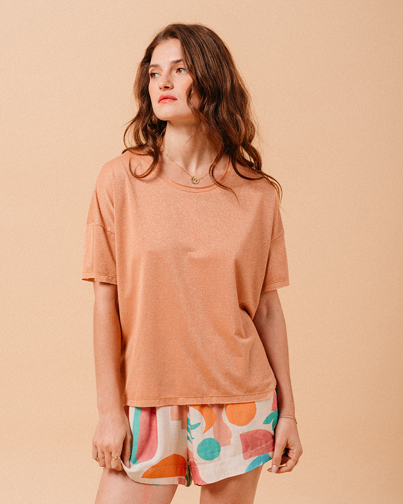 PEACH MUST PEACH TEE SHIRT