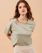 GREEN MUST T-SHIRT GREEN