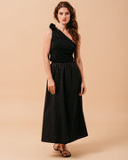 BLACK MYROSE TOP BLACK