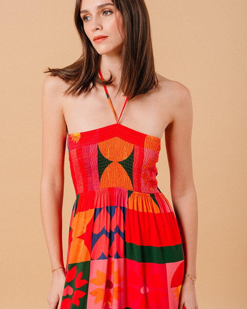VESTIDO ROJO MYRTE ROJO