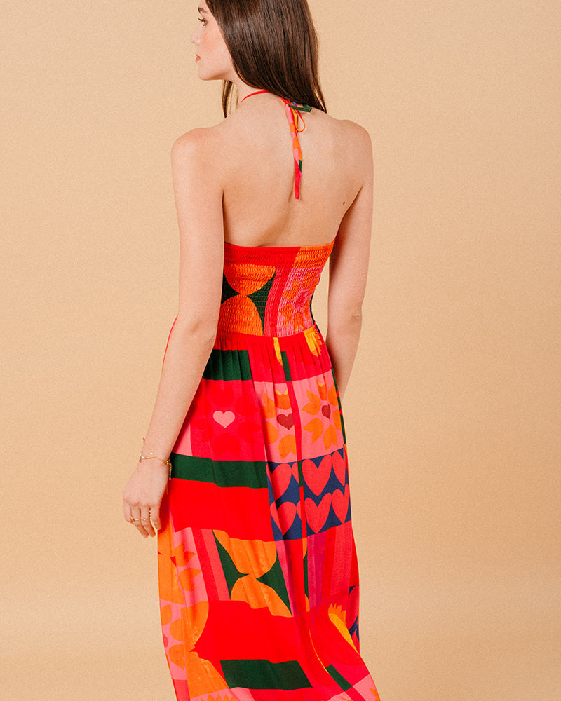 VESTIDO ROJO MYRTE ROJO