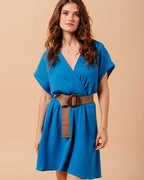 BLUEBERRY BLUE DRESS BLUE