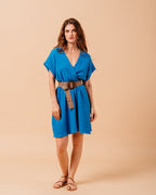 BLUEBERRY BLUE DRESS BLUE