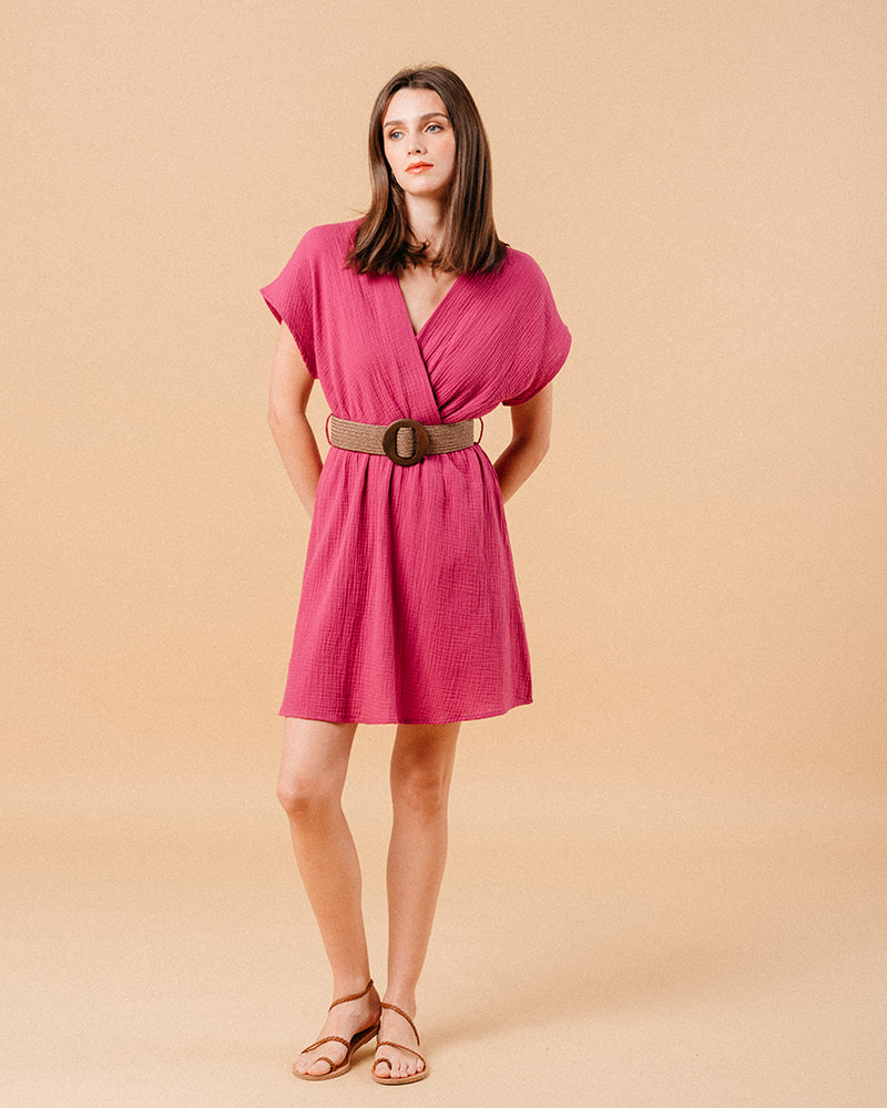 PEONY DRESS MYRTILLE PEONY