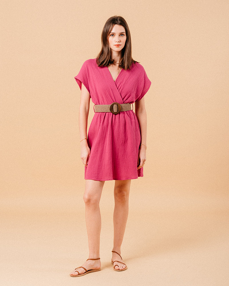 PEONY DRESS MYRTILLE PEONY
