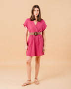 PEONY DRESS MYRTILLE PEONY