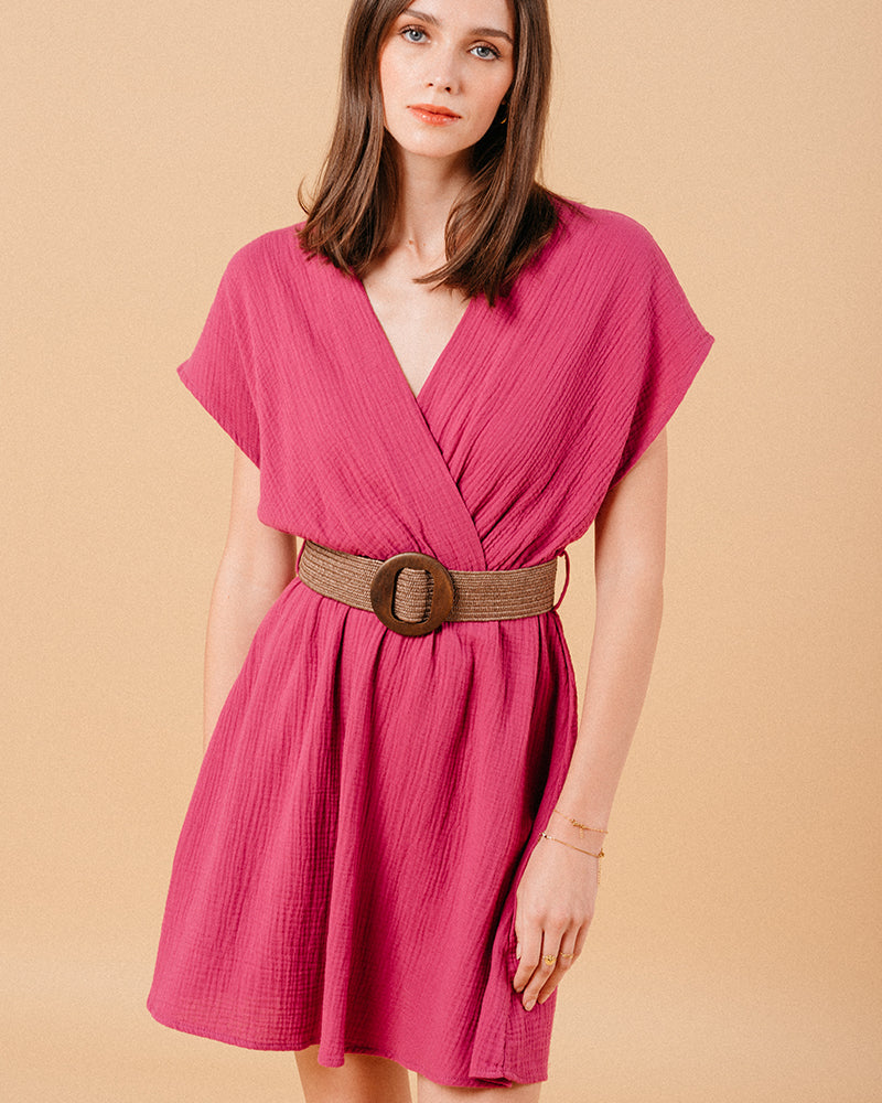 PEONY DRESS MYRTILLE PEONY