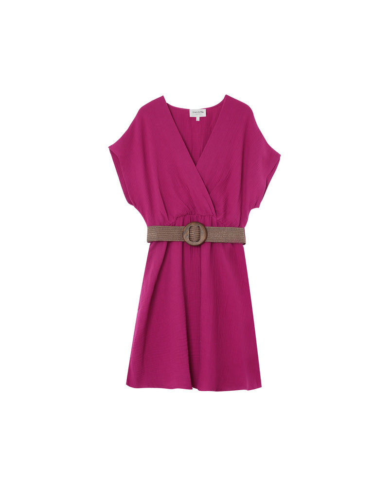 PEONY DRESS MYRTILLE PEONY