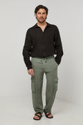 Pantalones - Caqui - Hombre
