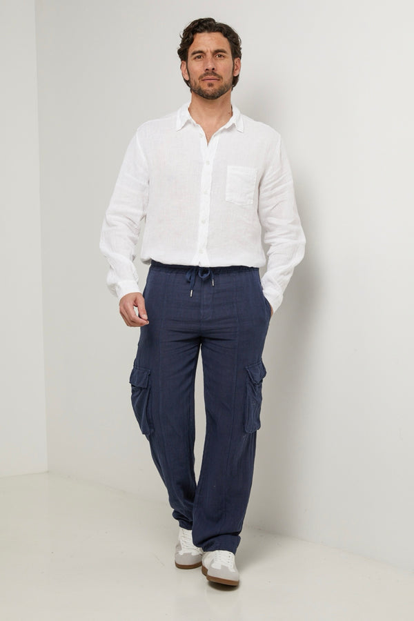 Pantalones - Azul marino - Hombre