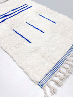 Tappeto berbero marocchino Beni Ouarain 1,49 × 1,03 m