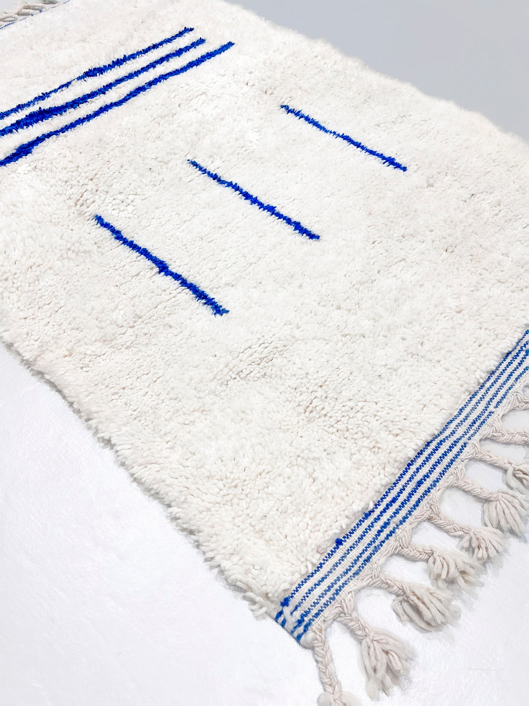 Tappeto berbero marocchino Beni Ouarain 1,49 × 1,03 m