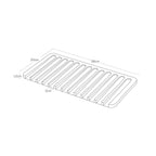 Self-Draining Silicone Tray - Black