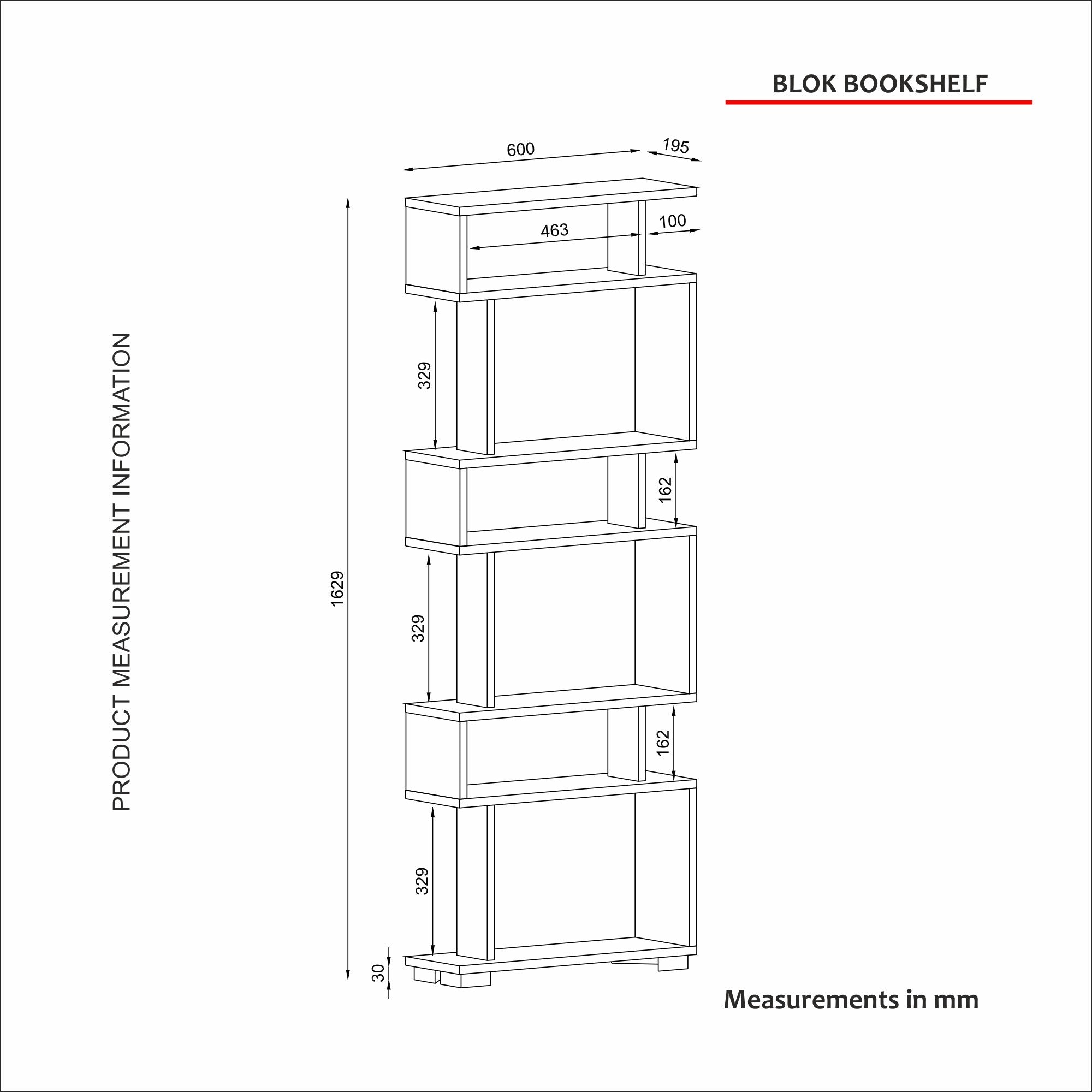 Bibliothèques Blok - Blanc